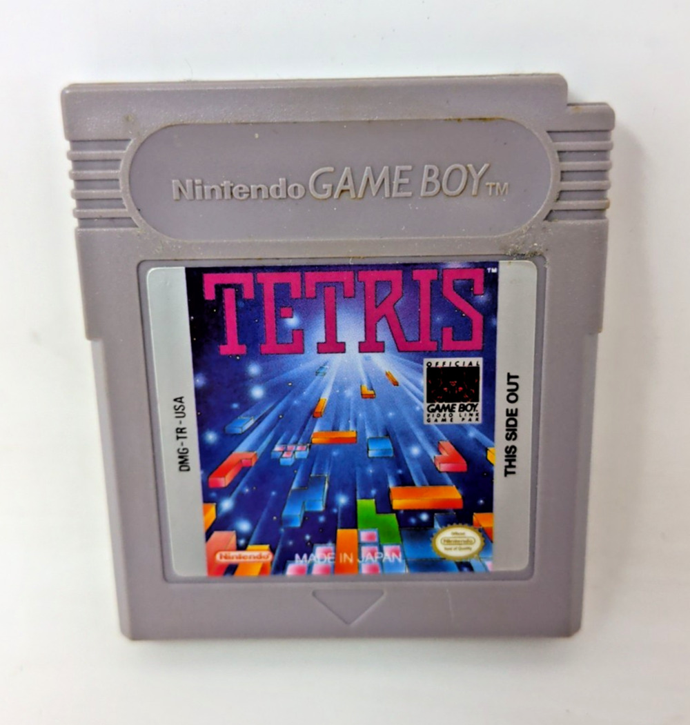 Nintendo Game Boy Tetris DMG-TR-USA Authentic Original Cartridge Tested